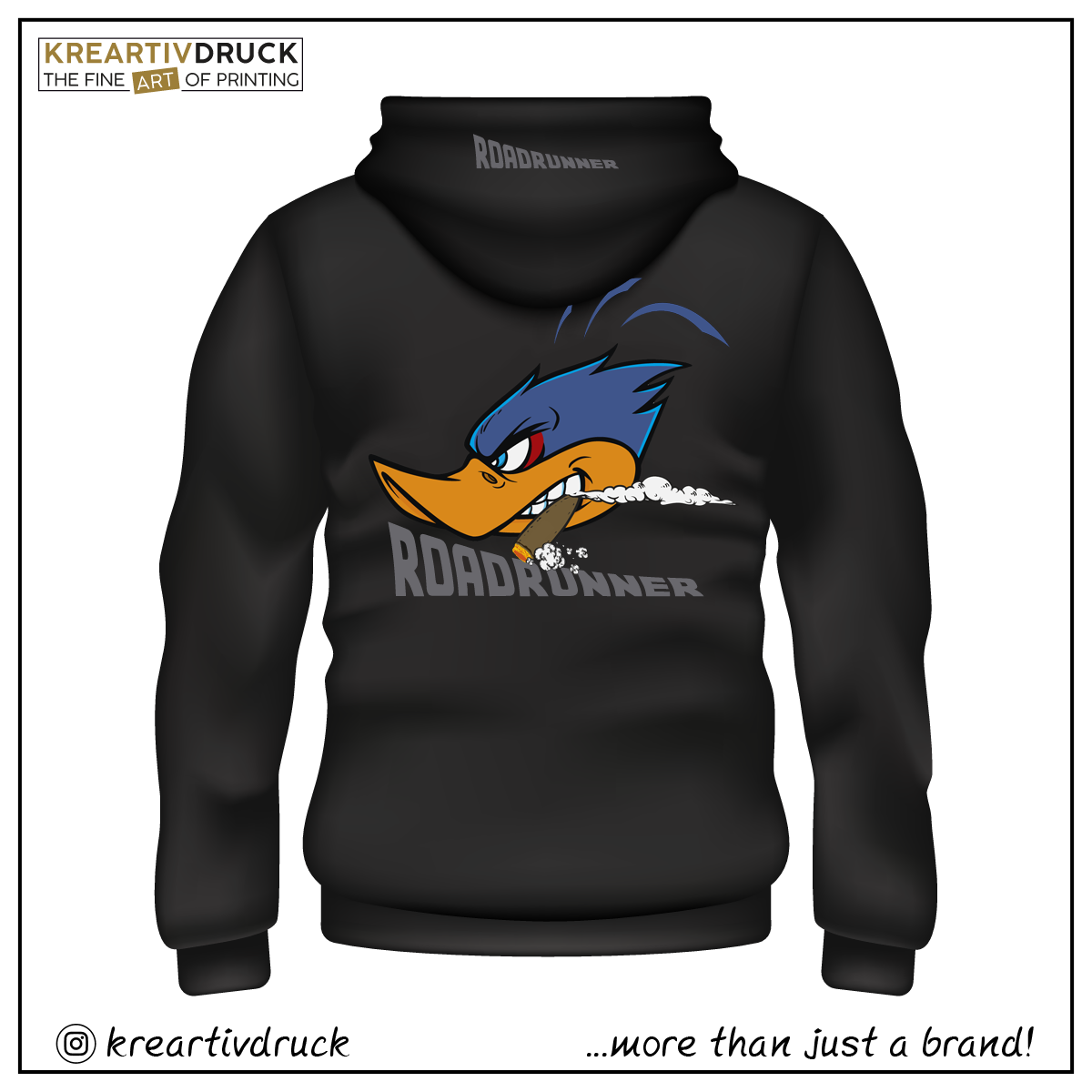 Hoodie mit Druckmotiv „Roadrunner“ Hoodiemit Druckmotiv „Roadrunner“